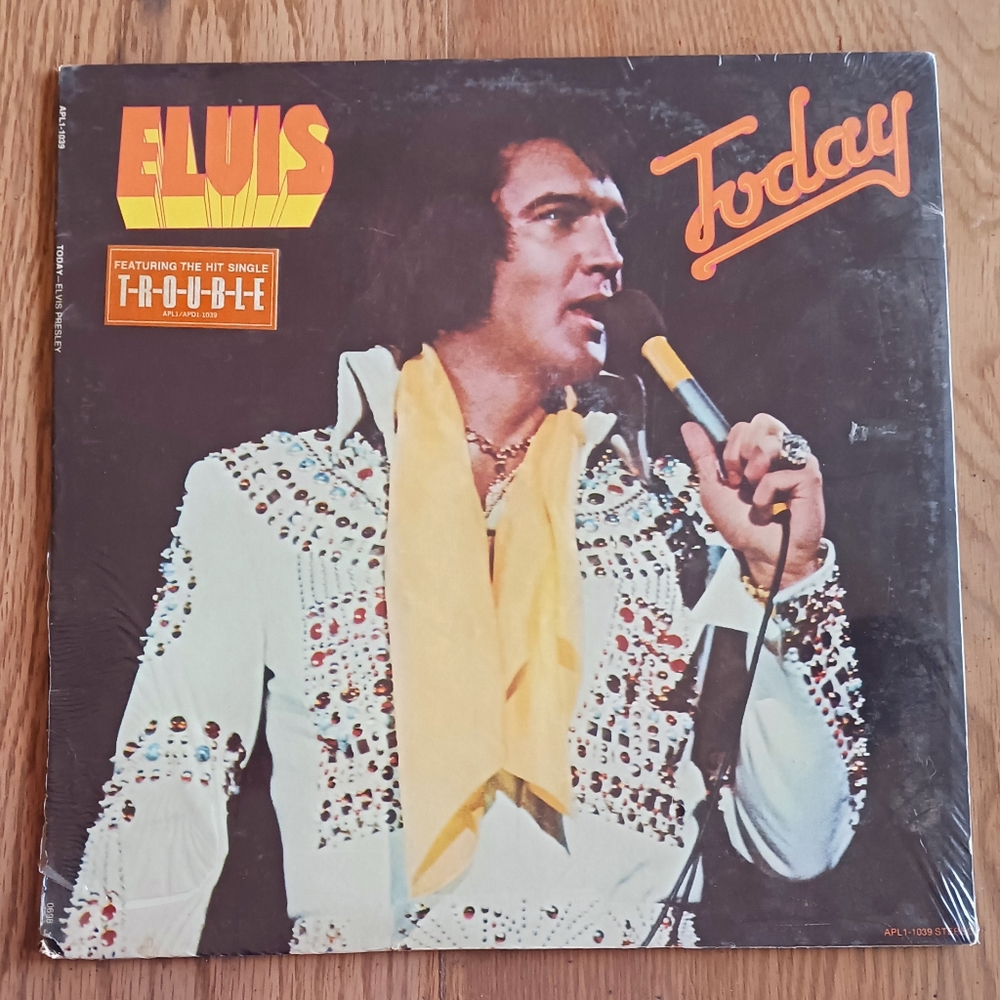 Elvis Today SEALED First Press Vinyl LP